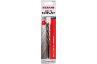 Сверло по металлу Кобальт REXANT 91-0509, 7 мм, HSS-Co 5%