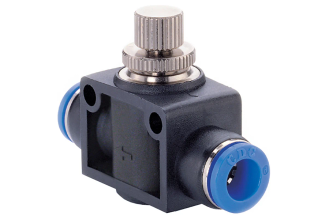 Дроссель с обратным клапаном CDC Pneumatics NSF12, 12 мм