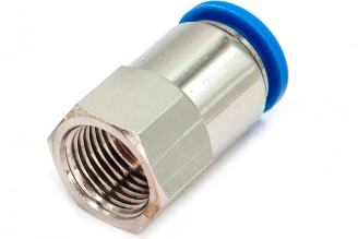 Пневмофитинг цанговый прямой HIMPT PCF 8-М16х1.5 00-00010059