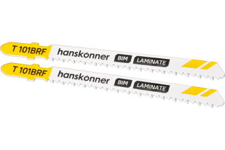 Пилки для лобзика Hanskonner H02-101BRF Bi-Metal с обратным зубом, 2 шт