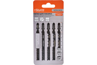Пилки для лобзика T144DP (5 шт.) Sturm 5250302