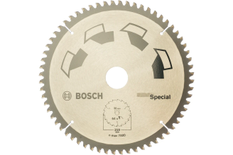 Циркулярный диск Bosch SPECIAL 210x30 мм, 64 зуба 2609256893