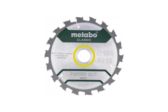 Пильный диск Power Cut Classic Metabo 628417000 190x30 мм 18WZ