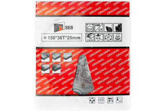 Пильный диск по дереву S.E.B. 306PG-1503620 150×20/16 мм, 36Z