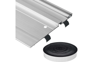 Противоскользящая лента для направляющих шин Профессионал ППШ самоклеящаяся, 3 м, 2 шт ЗУБР 32332-P