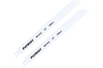 Полотно пильное по металлу (2 шт; 228х19х0.92 мм; 14TPI) для сабельной пилы PATRIOT 814010512