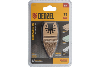 Насадка шлифовальная дельтовидная HM по плитке и дереву 33 мм для МФИ Denzel 782321