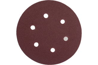 Круг шлифовальный на липучке (5 шт; 150 мм; 6 отверстий; Р100) PATRIOT 820010123