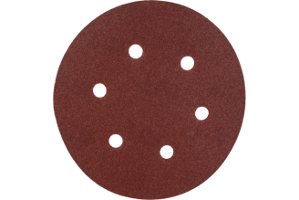 Круг шлифовальный на липучке (5 шт; 150 мм; 6 отверстий; Р120) PATRIOT 820010124