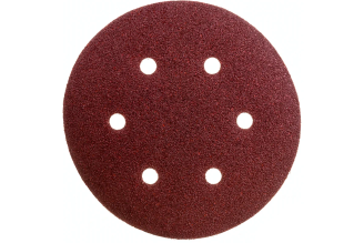 Круг шлифовальный на липучке (5 шт; 150 мм; 6 отверстий; Р60) PATRIOT 820010121