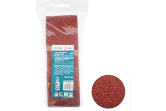 Лента абразивная на тканевой основе (3 шт; 75x457 мм; Р80; оксид алюминия) РемоКолор 31-9-208