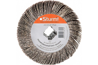 Щетка шкурка (115х19.5х100 мм; P60) для щеточной шлифовальной машинки AG1014P Sturm AG1014P-9960