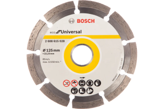 Диск алмазный ECO Universal 125x22.2 мм Bosch 2608615028