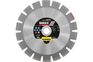 Алмазный диск SAMEDIA SHOXX AX13 для резки асфальта 400х25,4 мм, 310341