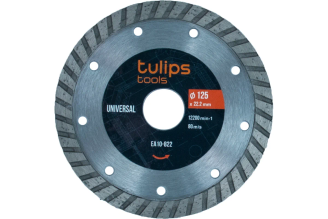 Алмазный диск Turbo 125×22.2 мм Tulips Tools EA10-822