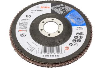 Круг лепестковый Bosch Best for Metal 2608606923, 125 мм, P60