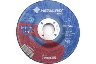 Круг шлифовальный Metalynx 125x6.5x22.23 мм F27 A24S-BF 388307