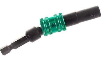 Бита шарнирная с торцевой головкой и магнитным держателем (E 1/4"; 6 мм; 1 шт.) KRAFTOOL 26395-06