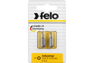 Бита Felo Industrial TX6 25 мм, 2 шт 02606036