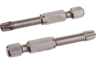 Биты "EXPERT" (E 1/4"; Т 30; 50 мм; 2 шт.) KRAFTOOL 26125-30-50-2