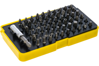 Биты CR-V, с магнитным адаптером, 61 предмет STAYER SuperUniversal 26084-H61