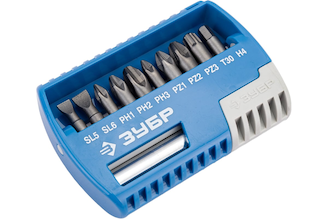 Набор бит ЭКСПЕРТ 11 предметов Зубр 26050-H11