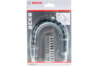Гибкий удлинитель Bosch 300 мм с 10 битами 2608522377