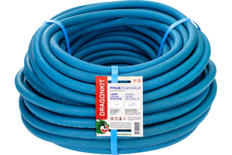 Газовый рукав DRAGONKIT 9 мм 40 м, синий, 3 класс 00-00004384