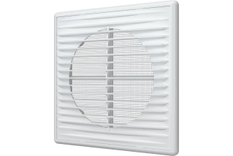 Решетка вентиляционная 1515П приточно-вытяжная АБС 150x150 мм ERA 233-012