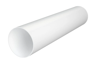 Канал воздуховод вентиляционный круглый 125 мм, 1.5 м РемоКолор 52-8-195