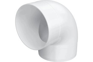 Колено вентиляционное круглое 125 мм РемоКолор 52-8-200