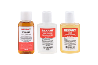 Набор для пайки К2 с жидким флюсом REXANT 09-3741