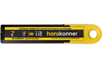 Лезвия сегментированные Hanskonner HK1076-S3-18 18 мм, 10 шт.