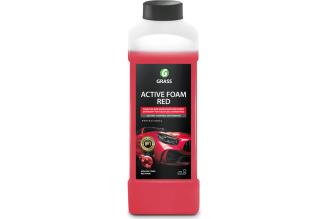 Автошампунь для бесконтактной мойки Active Foam Red 1 л Grass 800001