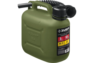 Пластиковая усиленная канистра ЗУБР Профессионал 5 л 38365-5