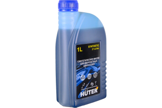 Масло 2Т ULTRA синтетическое для двухтактных двигателей, для техники, 1 л Huter 73/8/3/3