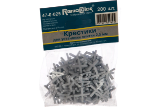 Крестики (200 шт; 2.5 мм) для плитки РемоКолор 47-0-025