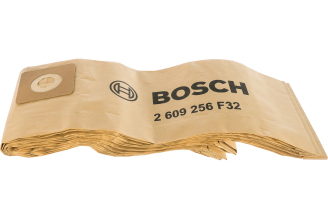 Мешки бумажные для Bosch VAC 15, 5 шт., 2609256F32