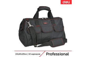 Сумка для инструментов DELI Black Edition DL430910 Oxford 600 215854