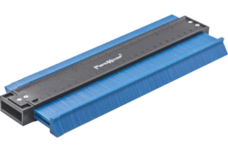 Шаблон форм для копирования, кузовная линейка РемоКолор 250 мм, 10" 15-7-250