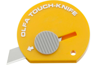 Компактный нож OLFA Touch-Knife с нержавеющим лезвием OL-TK-4