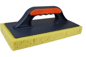 Терка DECOR 670-004 крупнопористый бежевый поролон, 280x140 мм 11608283