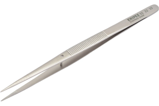 Прецизионный пинцет Knipex KN-922235 прямой с фиксатором