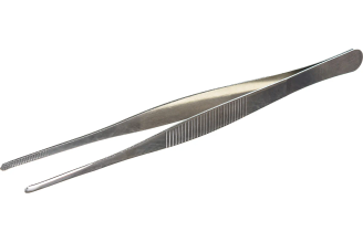 Пинцет прямой рифленый REXANT 200 мм 12-0368