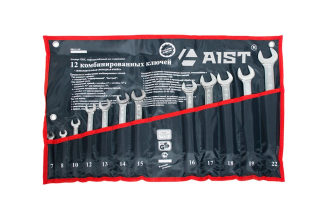 Набор комбинированных ключей AIST 12 предметов 0010812A-1 00-00010809
