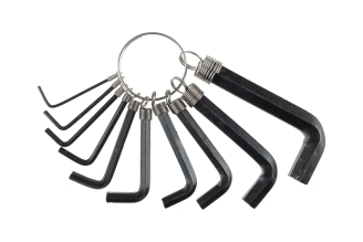 Набор шестигранников ЕРМАК HEX 1.5 - 10мм, 10шт. в пакете JF2296B 657-618