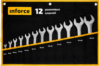 Набор рожковых ключей Inforce 06-05-44, 6-32 мм, арт. 15700512