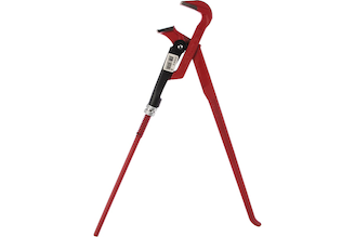 Трубный рычажный ключ с прямыми губками №3, 2" Зубр МАСТЕР 27314-3