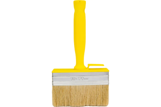 Макловица FIT натуральная светлая щетина, пластиковый корпус, полая ручка, "мини" 30x120 мм 01643