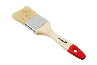 Кисть HEADMAN малярная плоская "Евро" натуральная щетина 2 д. 50 мм 682-082